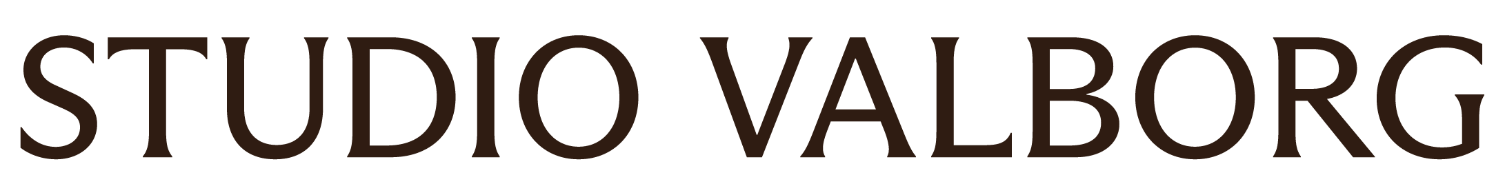 Logo Studio Valborg_Brown